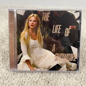 Taylor Swift The Life of a Showgirl CD Alone in my Tower Acoustic Version